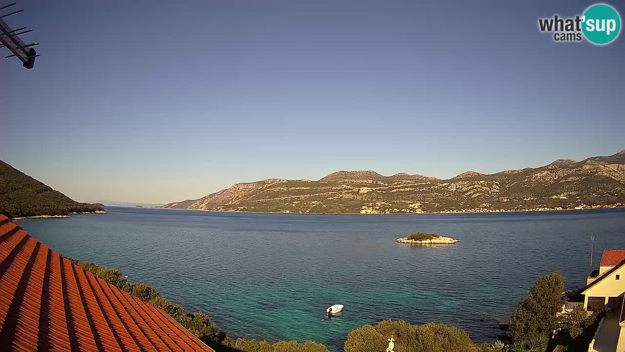 Korčula Web kamera Tri Žala
