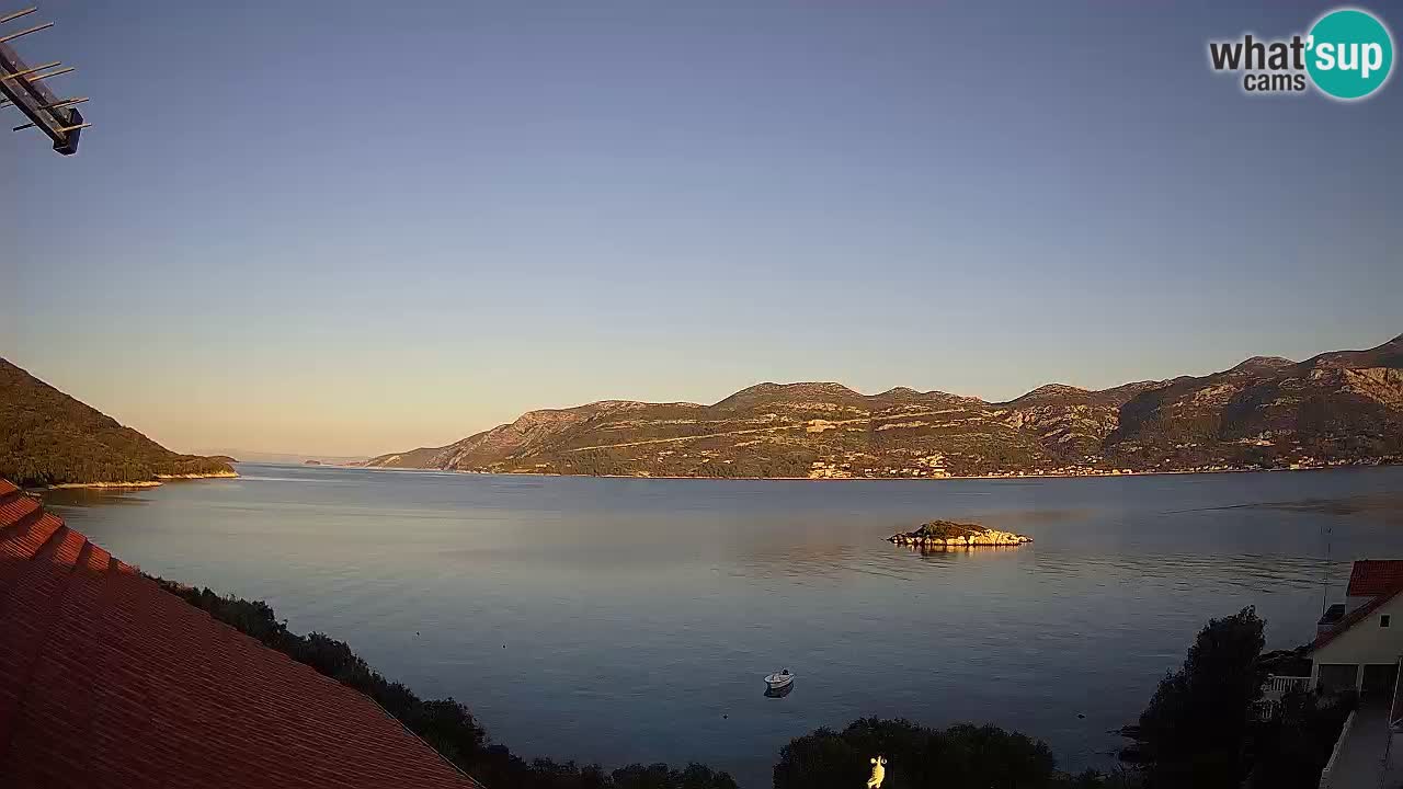 Korčula Web kamera Tri Žala