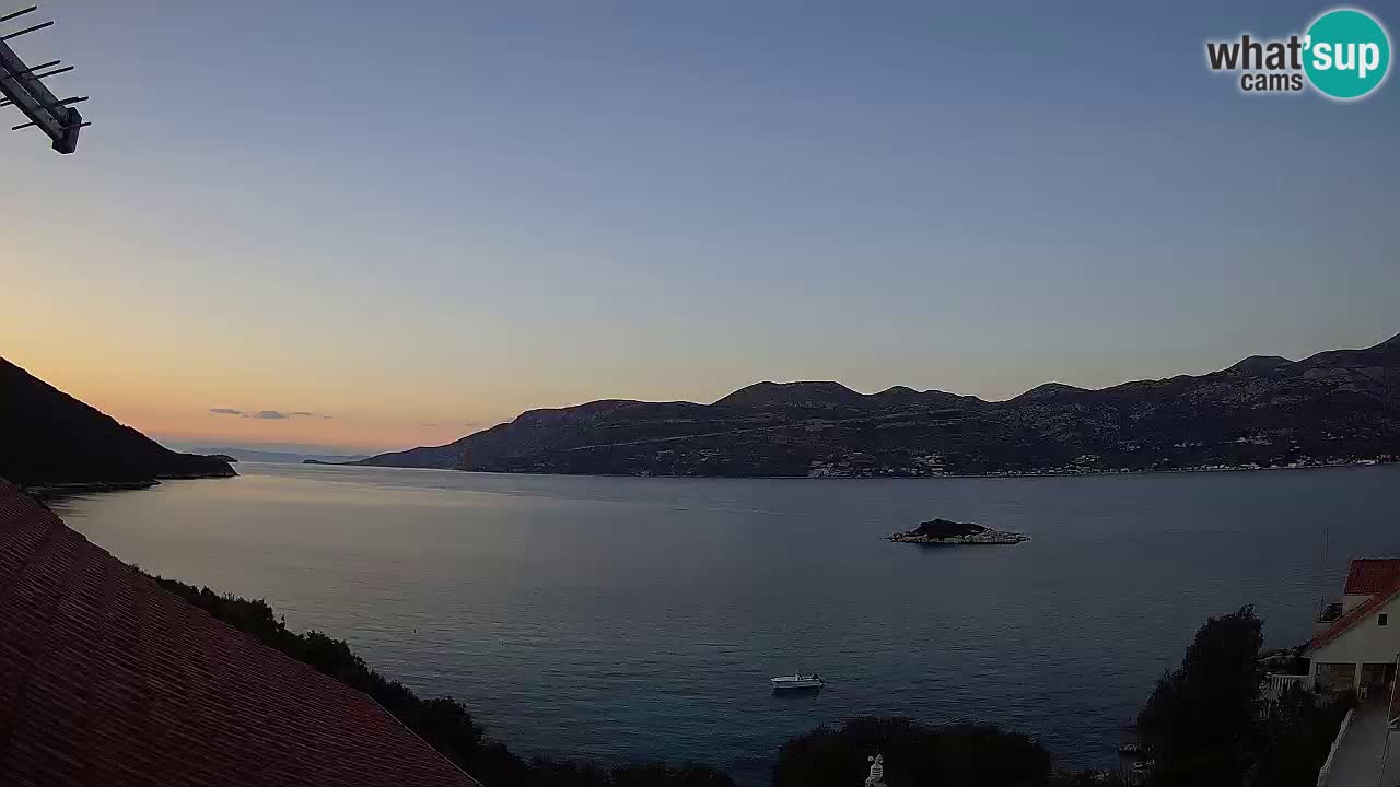 Live-Webcam Korčula Tri Žala – Pelješac