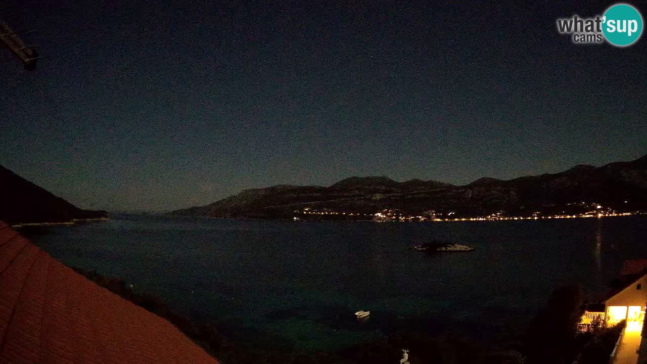 Live Korčula webcam – Tri Žala