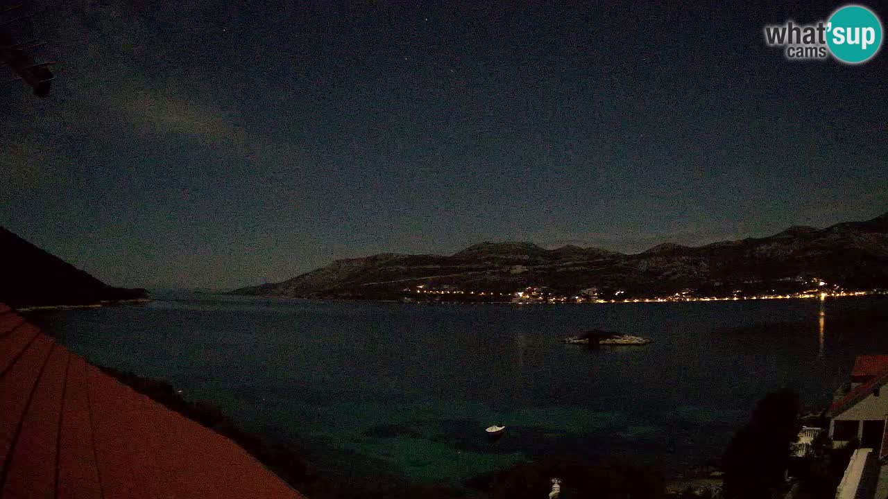 Live Korčula webcam – Tri Žala