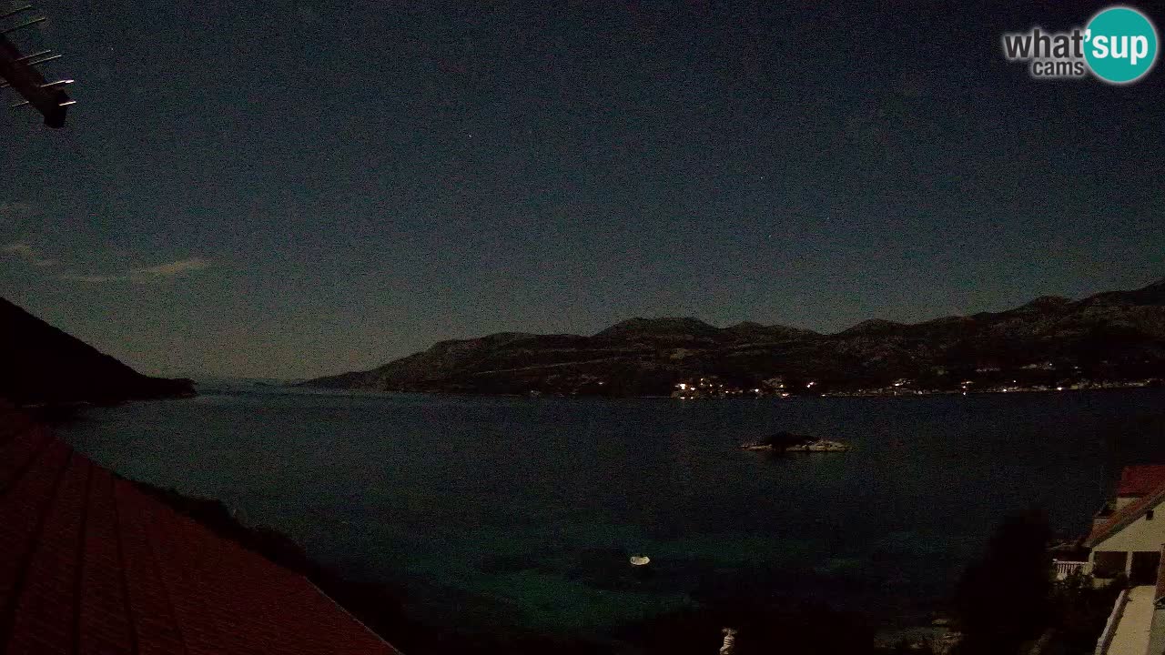 Korčula webcam en direct – Tri Žala Pelješac
