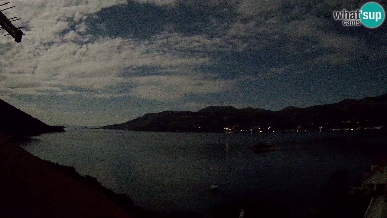 Live-Webcam Korčula Tri Žala – Pelješac