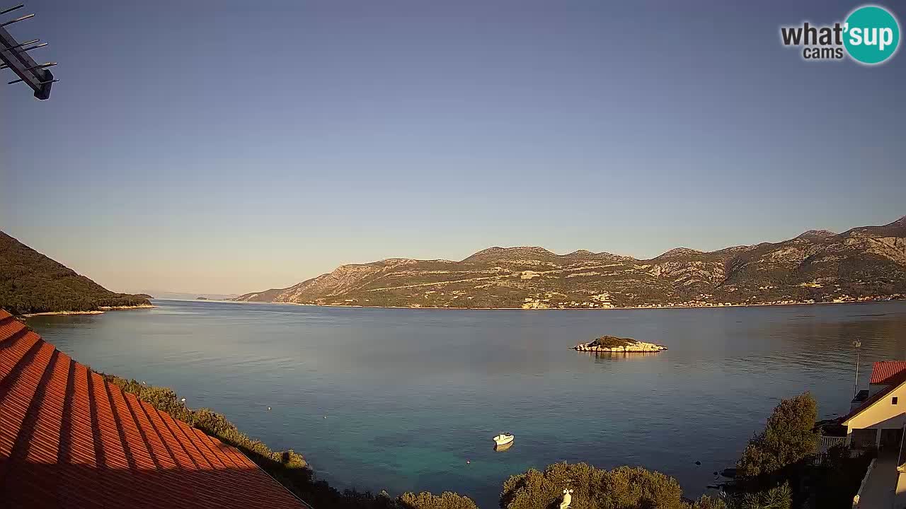 Korčula Web kamera Tri Žala
