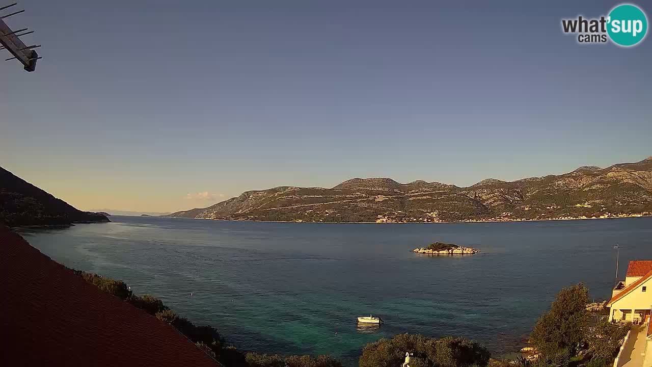 Camera en vivo Korčula – Tri Žala – Pelješac