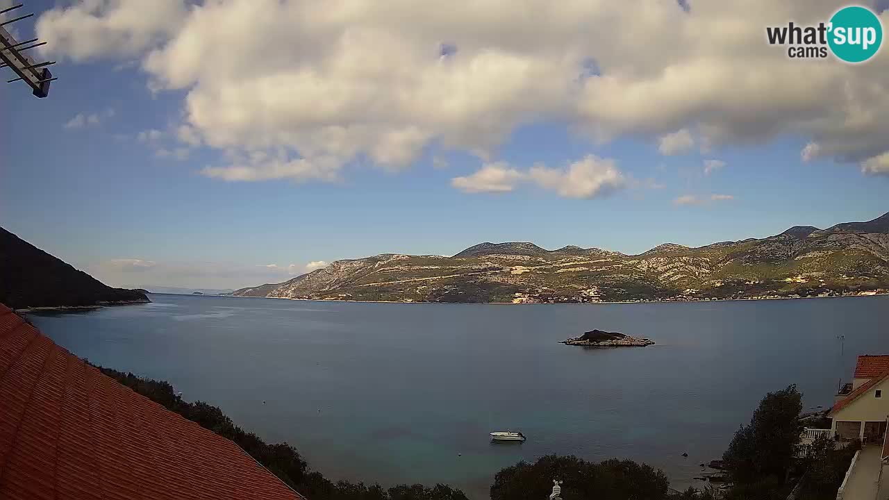 Live Korčula webcam – Tri Žala