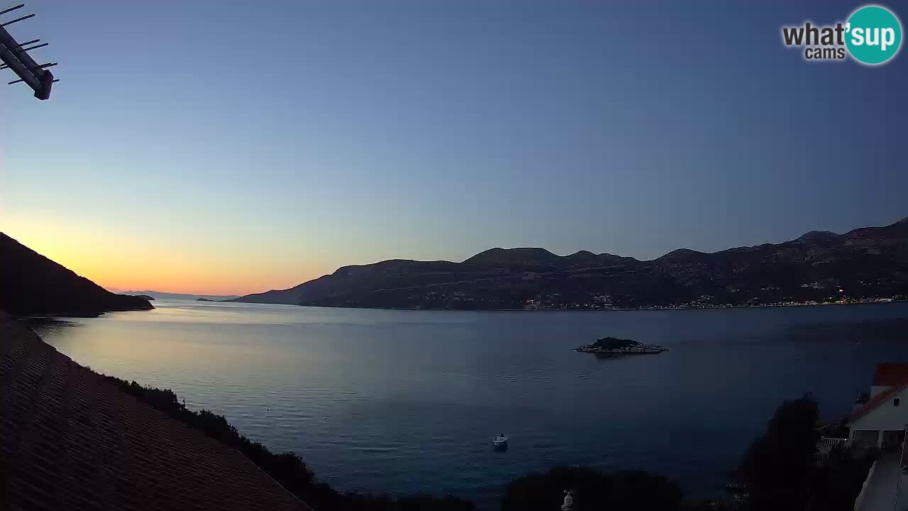 Live-Webcam Korčula Tri Žala – Pelješac