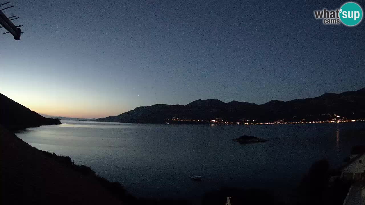 Korčula webcam en direct – Tri Žala Pelješac