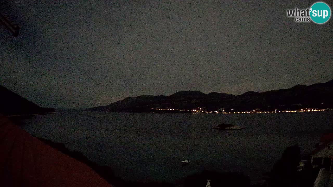 Live-Webcam Korčula Tri Žala – Pelješac