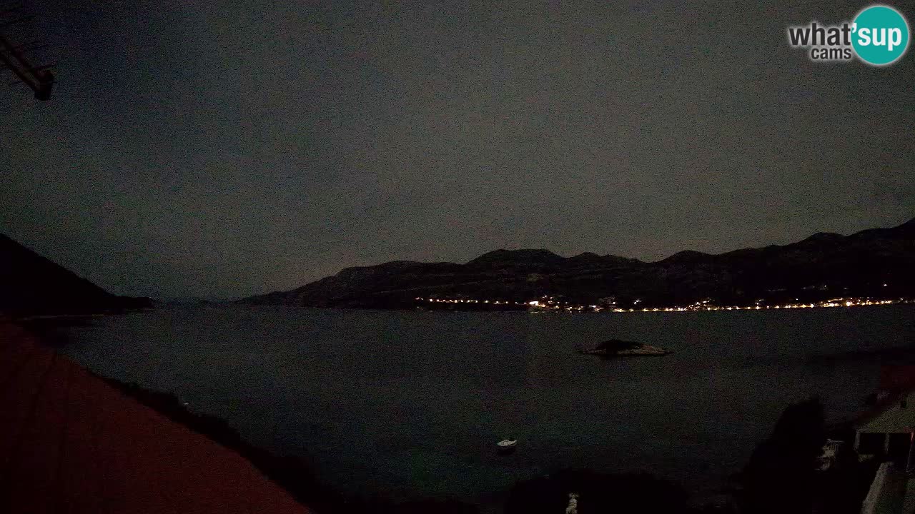 Live Korčula webcam – Tri Žala