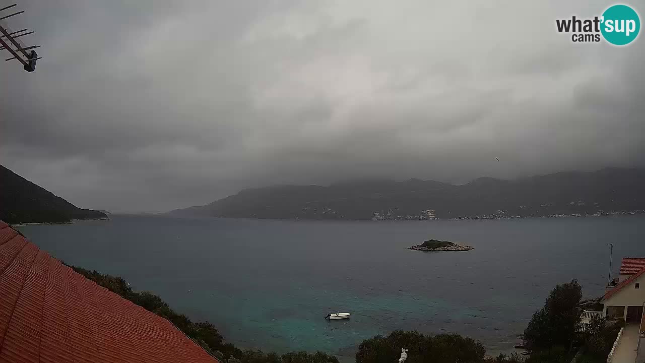 Korčula Web kamera Tri Žala
