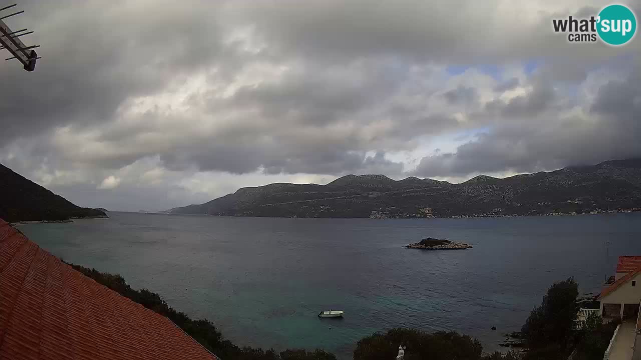 Live-Webcam Korčula Tri Žala – Pelješac