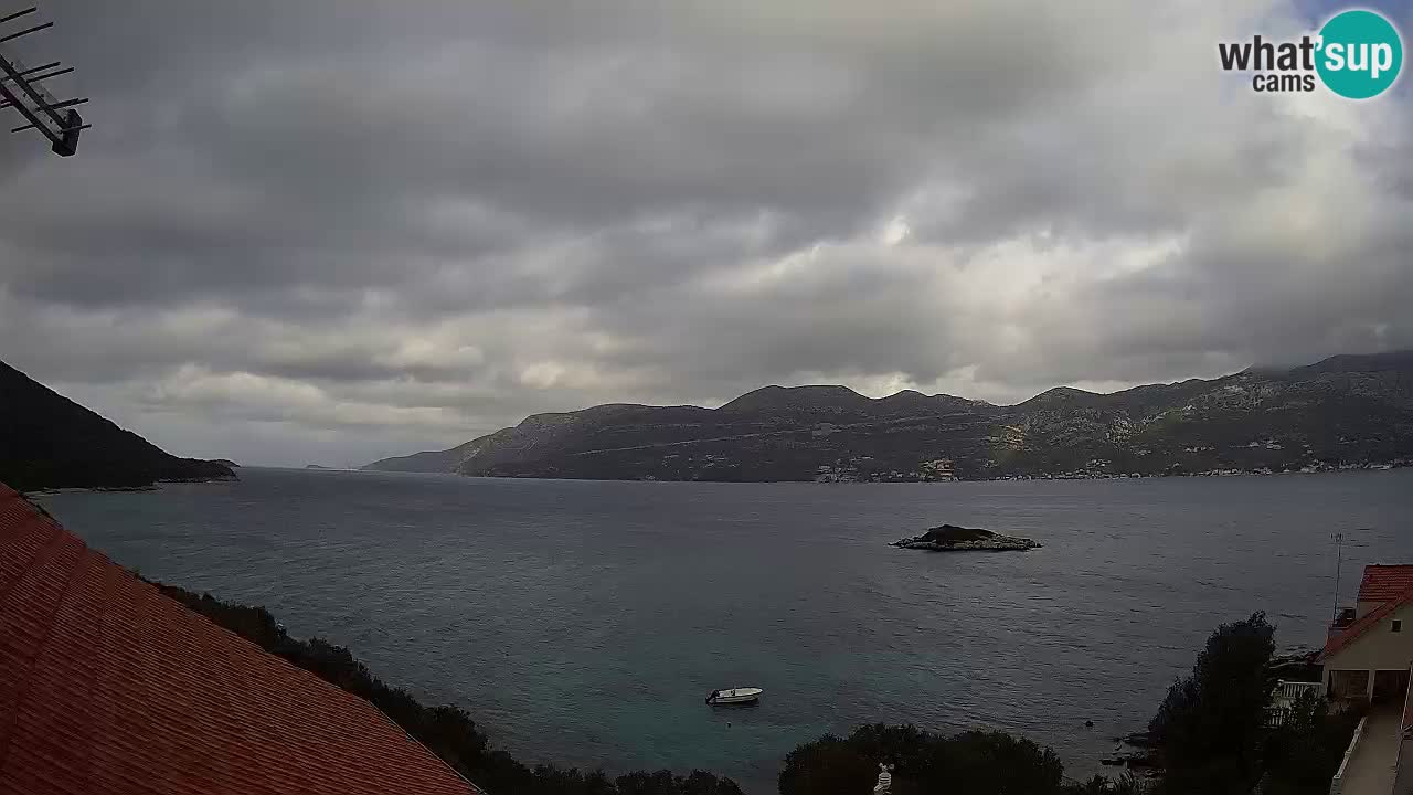 Live Korčula webcam – Tri Žala