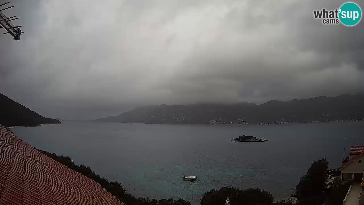 Live Korčula webcam – Tri Žala