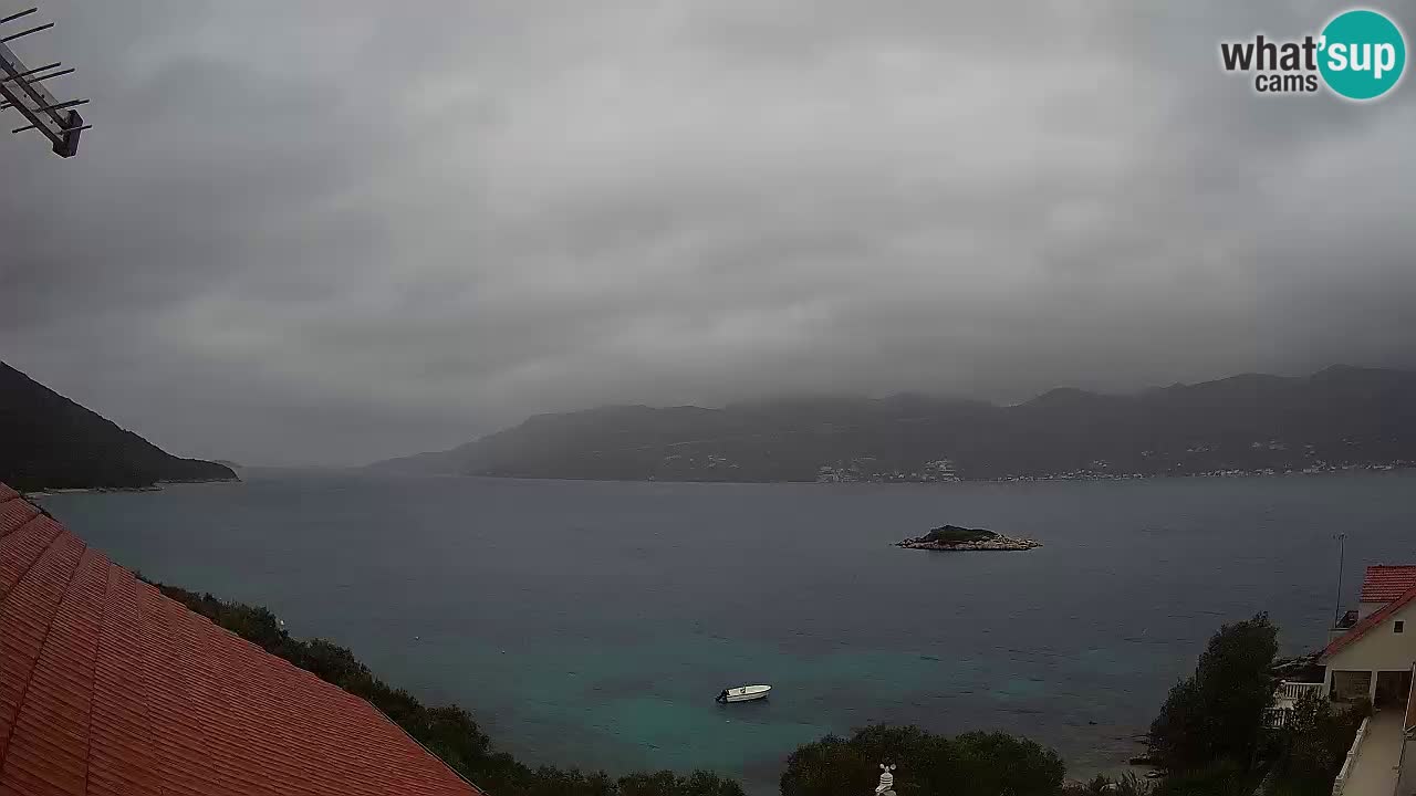 Live-Webcam Korčula Tri Žala – Pelješac