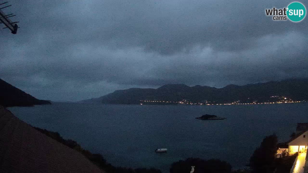 Live Korčula webcam – Tri Žala