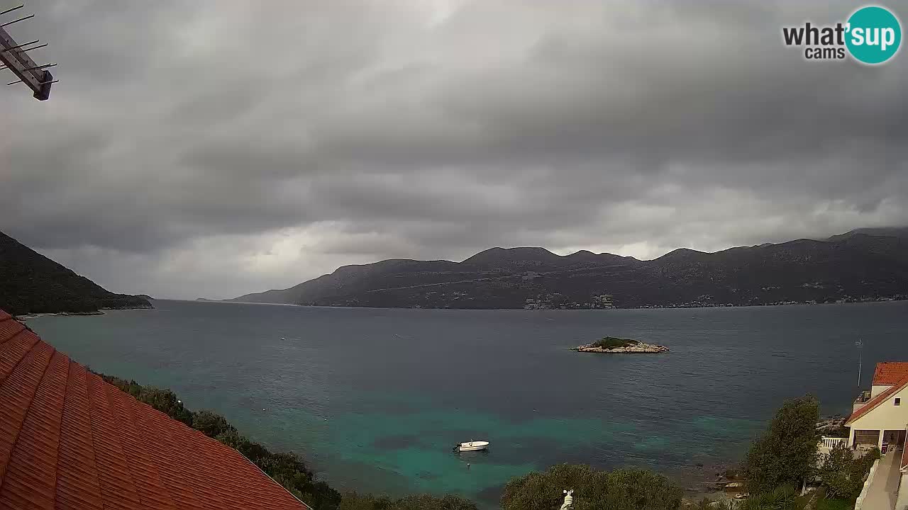 Live-Webcam Korčula Tri Žala – Pelješac