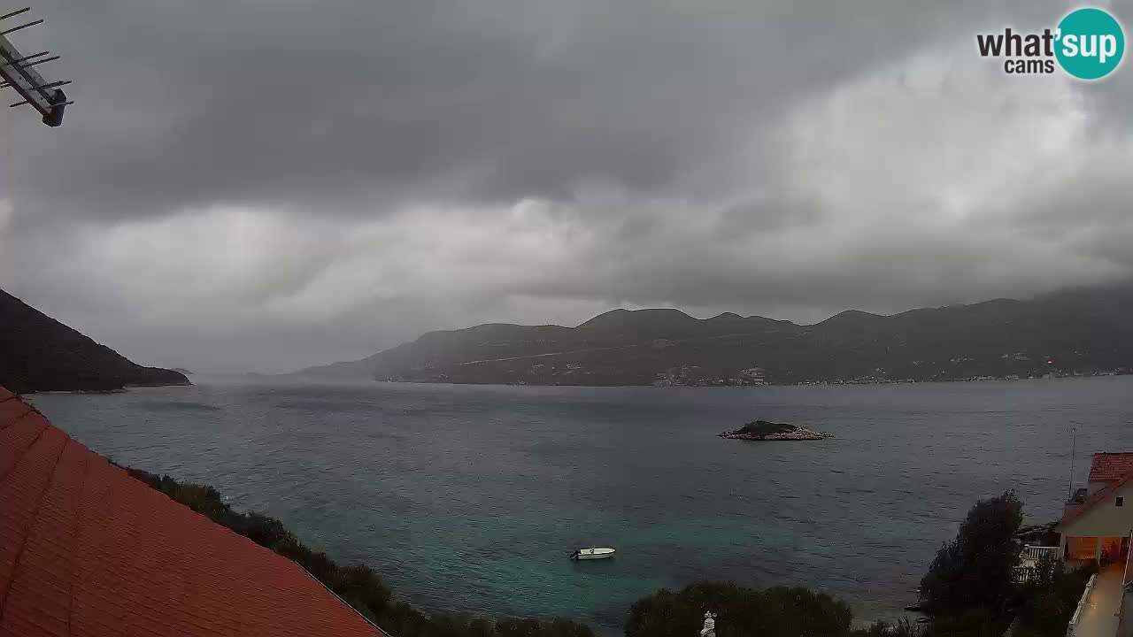 Live-Webcam Korčula Tri Žala – Pelješac