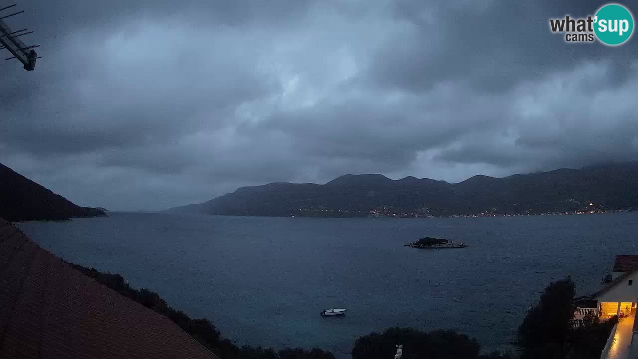 Live-Webcam Korčula Tri Žala – Pelješac