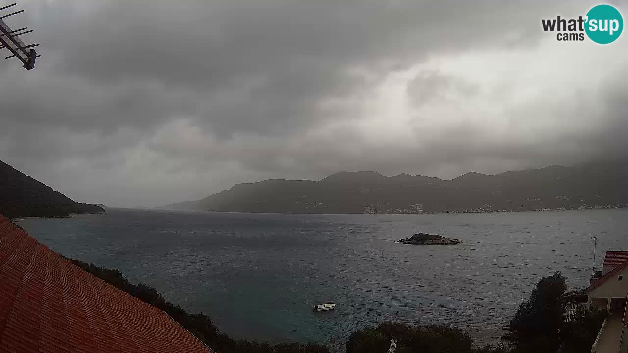 Live Korčula webcam – Tri Žala