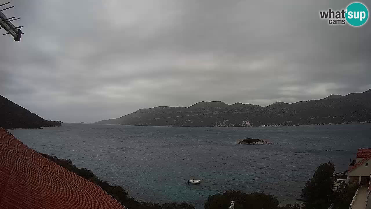Live-Webcam Korčula Tri Žala – Pelješac