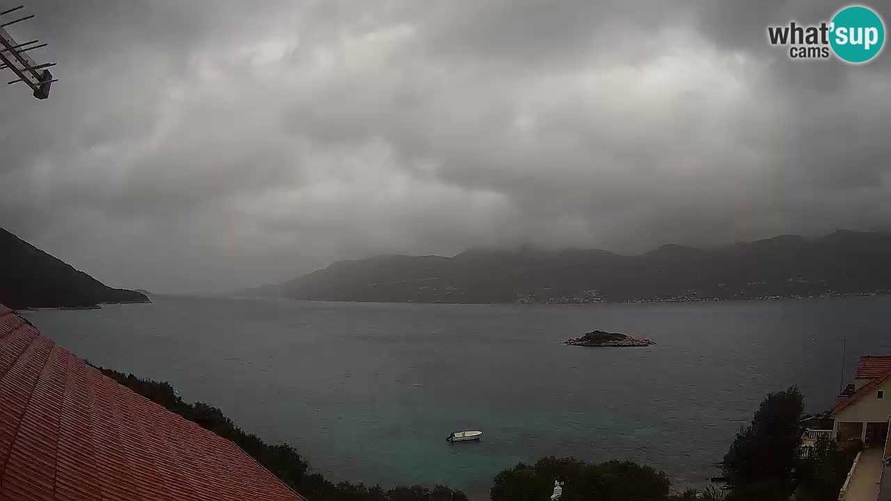 Live Korčula webcam – Tri Žala