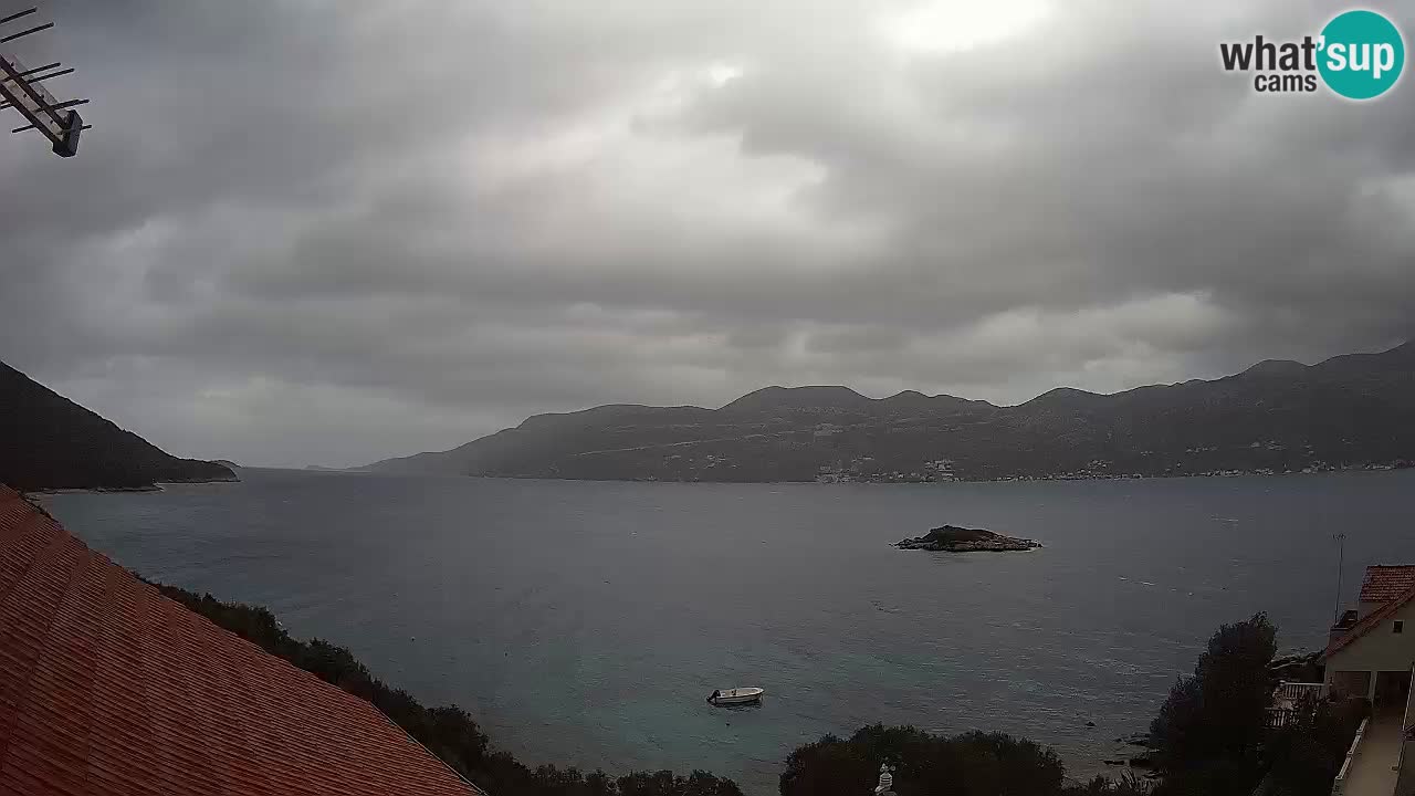 Live Korčula webcam – Tri Žala