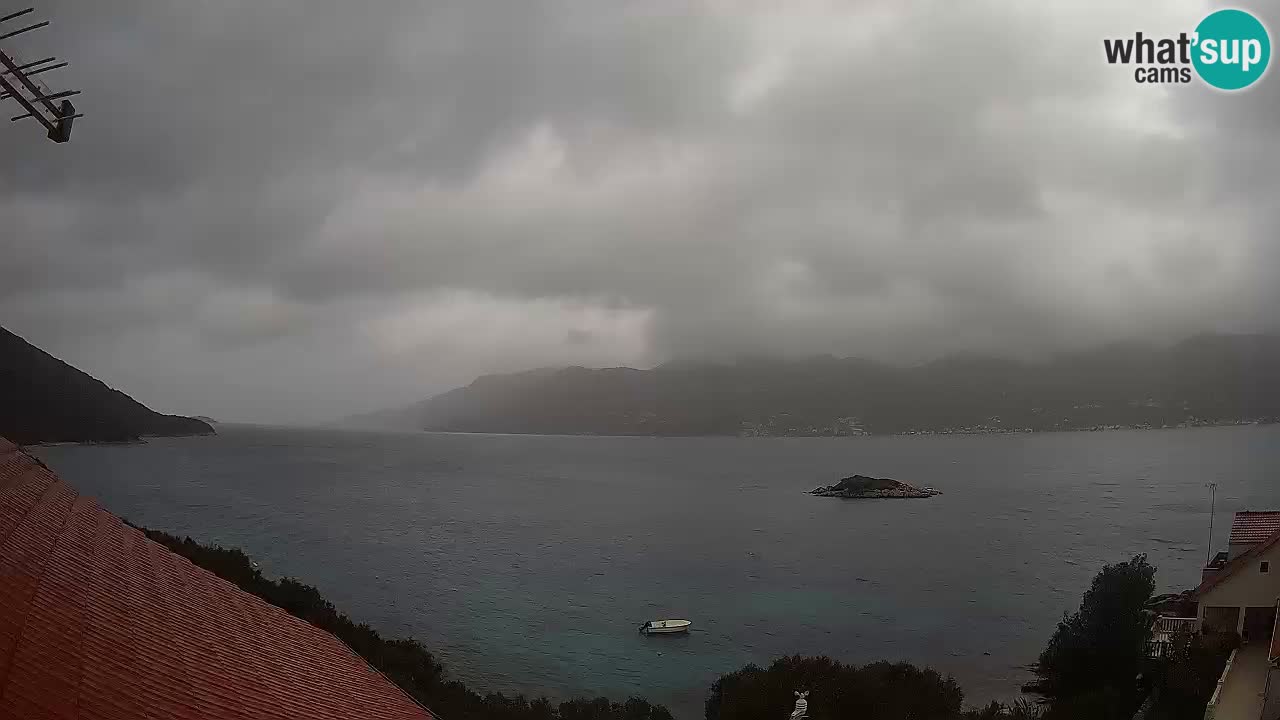 Live Korčula webcam – Tri Žala