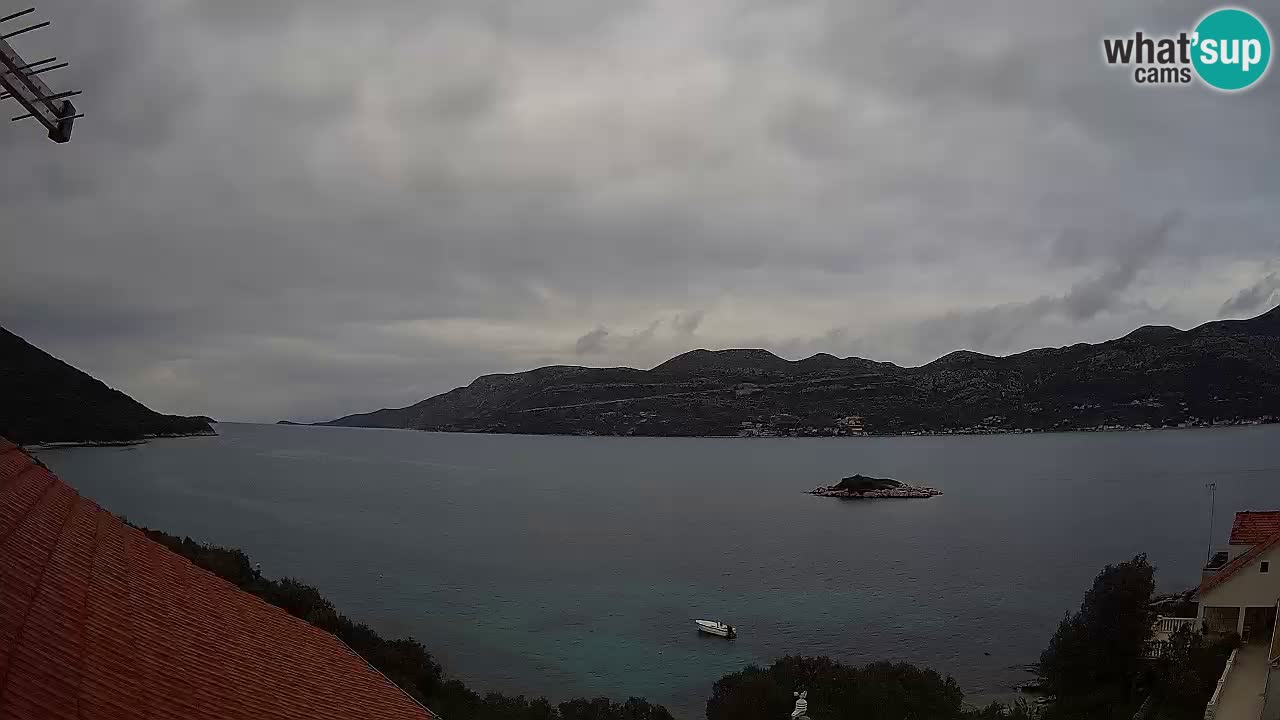 Live Korčula webcam – Tri Žala