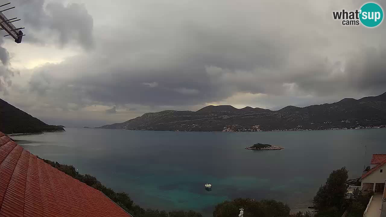 Korčula webcam en direct – Tri Žala Pelješac