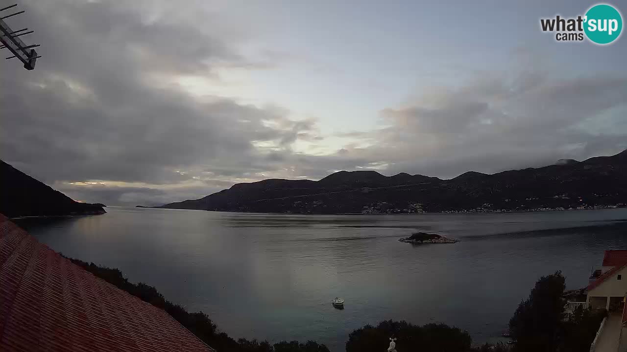 Live-Webcam Korčula Tri Žala – Pelješac