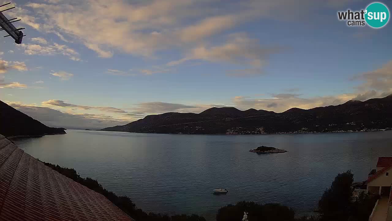Live-Webcam Korčula Tri Žala – Pelješac