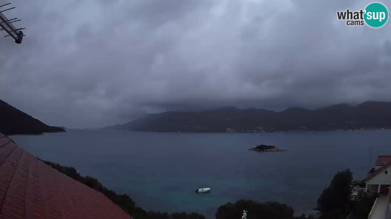 Live Korčula webcam – Tri Žala