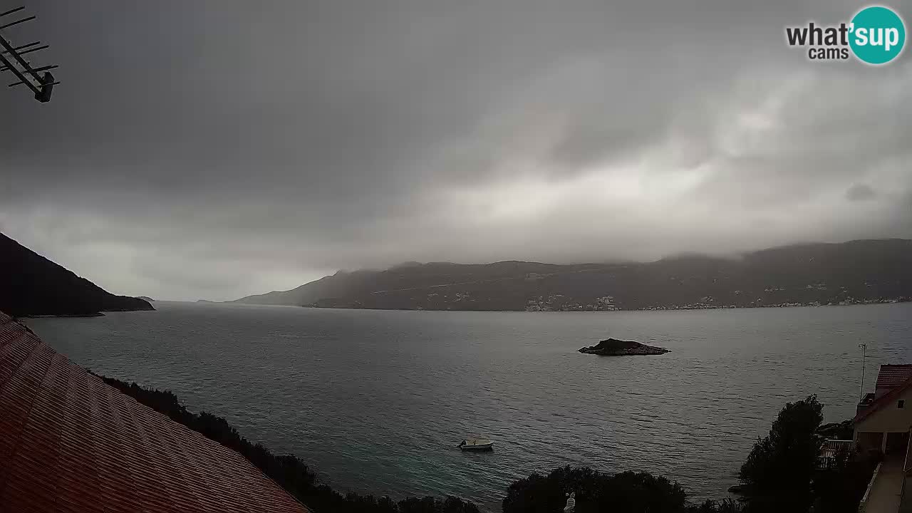Live-Webcam Korčula Tri Žala – Pelješac