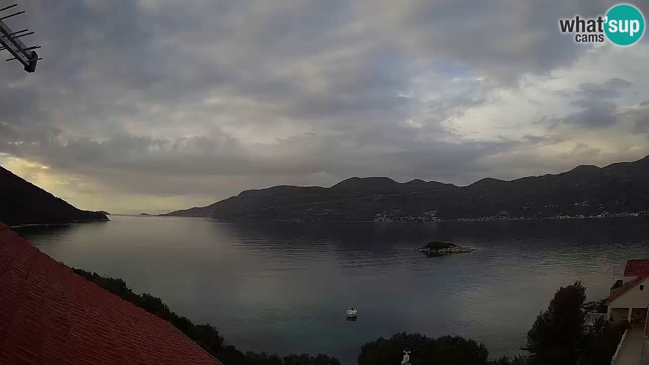 Live-Webcam Korčula Tri Žala – Pelješac
