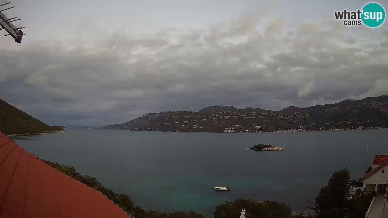 Live Korčula webcam – Tri Žala