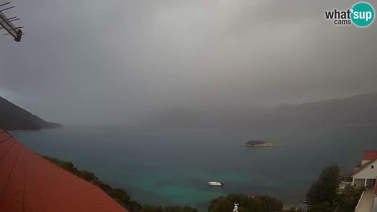 Live-Webcam Korčula Tri Žala – Pelješac