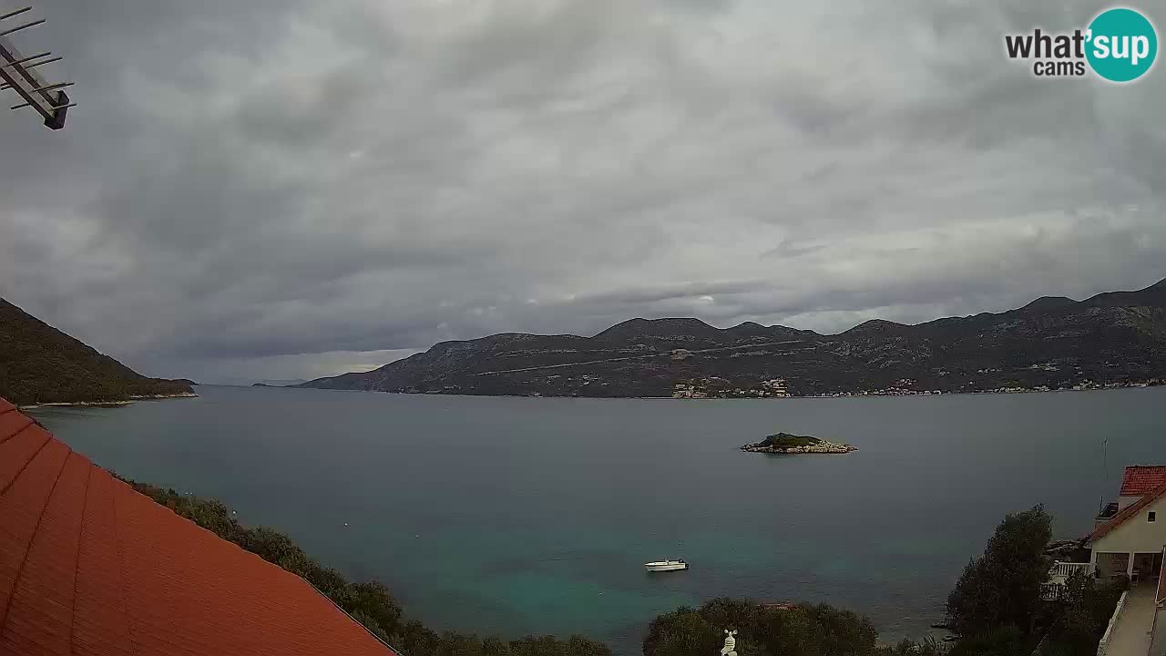 Live-Webcam Korčula Tri Žala – Pelješac