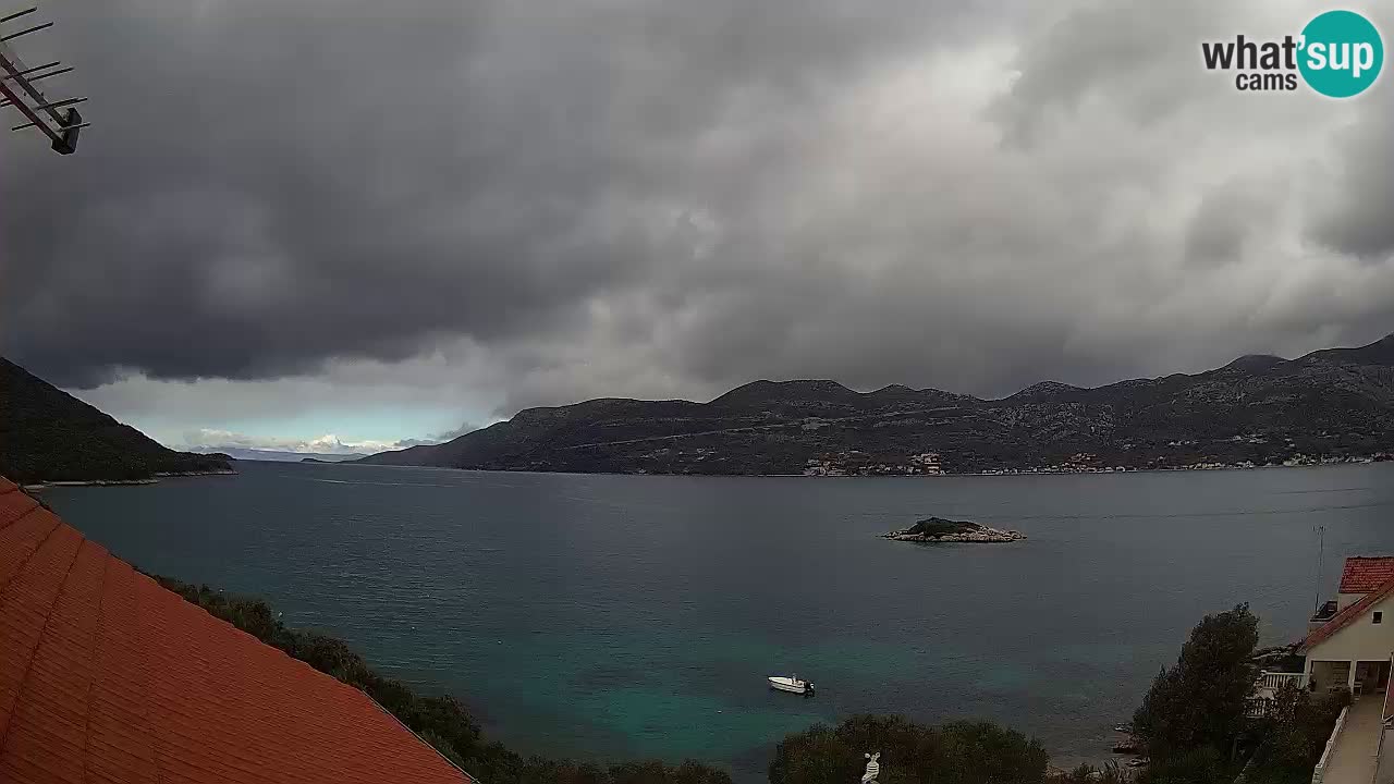 Live Korčula webcam – Tri Žala