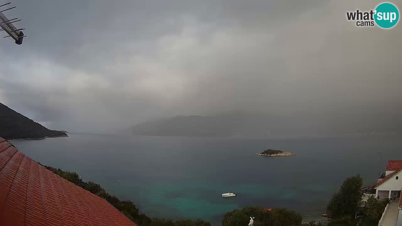 Live-Webcam Korčula Tri Žala – Pelješac