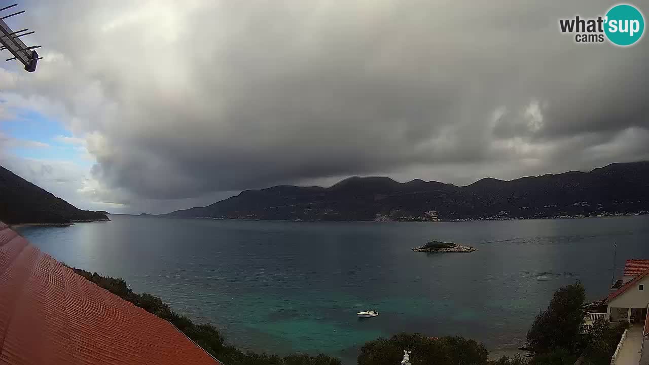Korčula webcam en direct – Tri Žala Pelješac