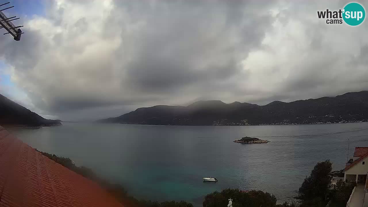 Korčula Web kamera Tri Žala