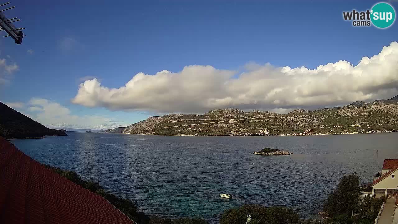 Live-Webcam Korčula Tri Žala – Pelješac