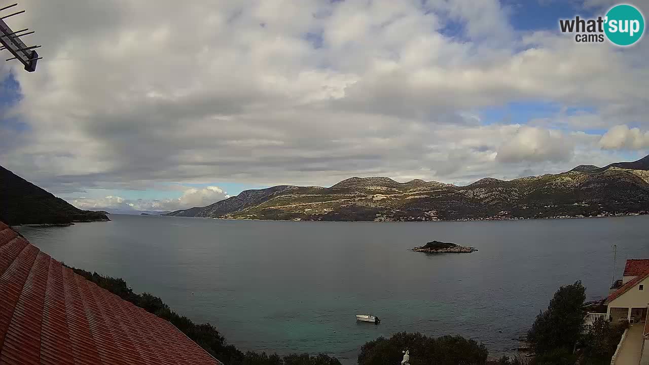 Camera en vivo Korčula – Tri Žala – Pelješac