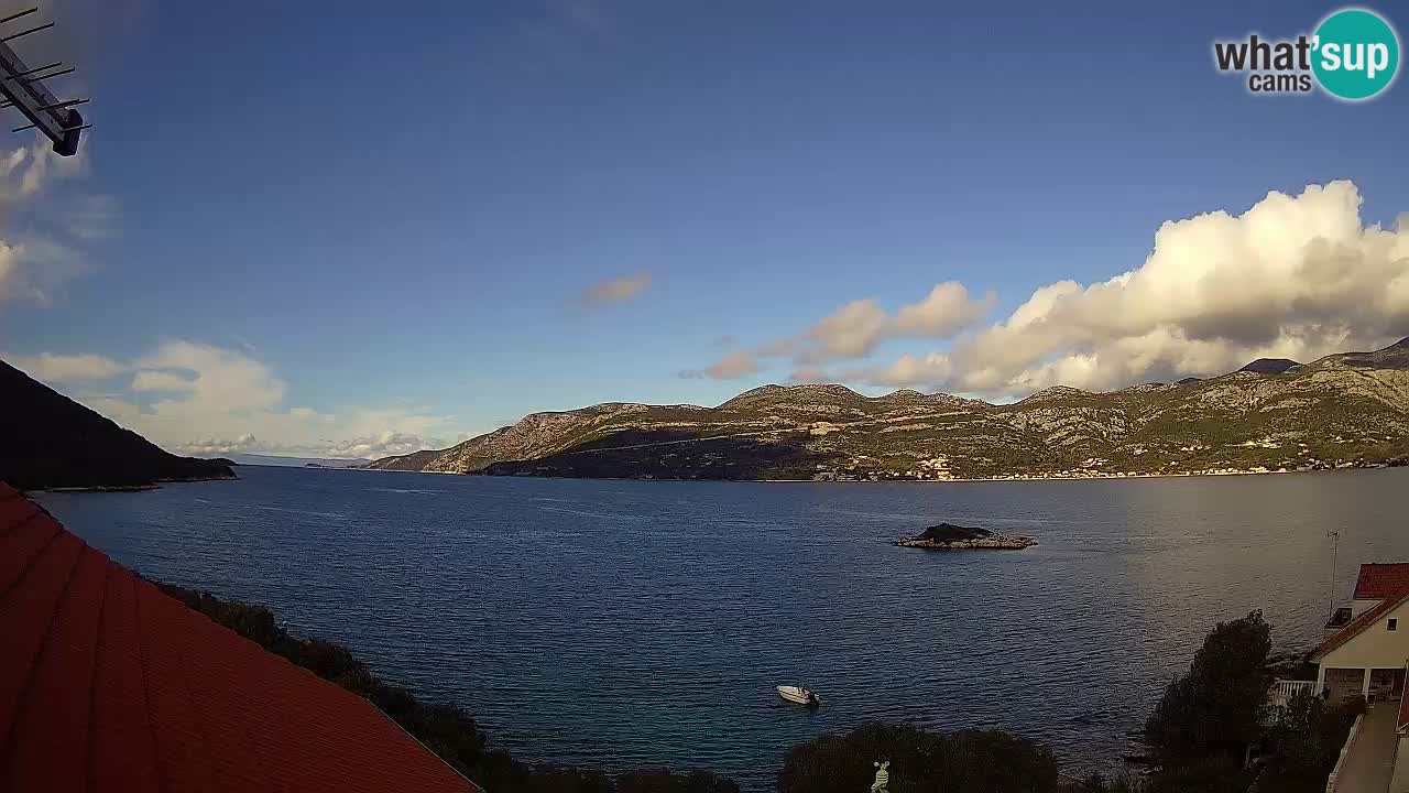 Korčula webcam en direct – Tri Žala Pelješac