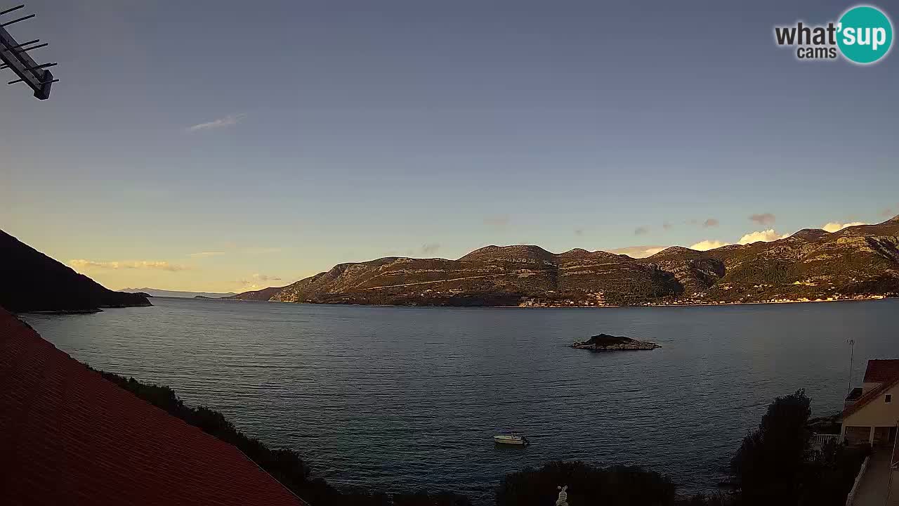 Korčula Web kamera Tri Žala