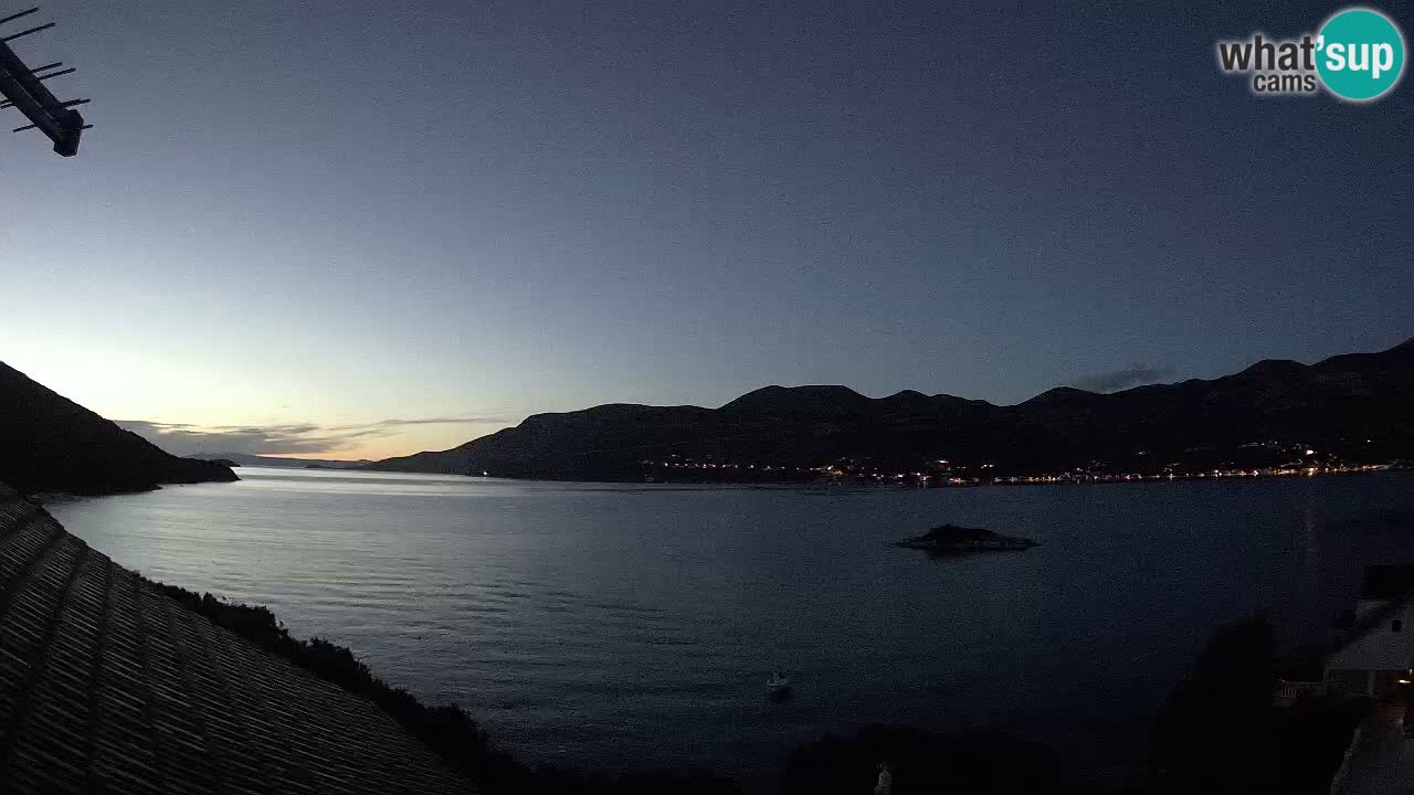 Korčula webcam en direct – Tri Žala Pelješac