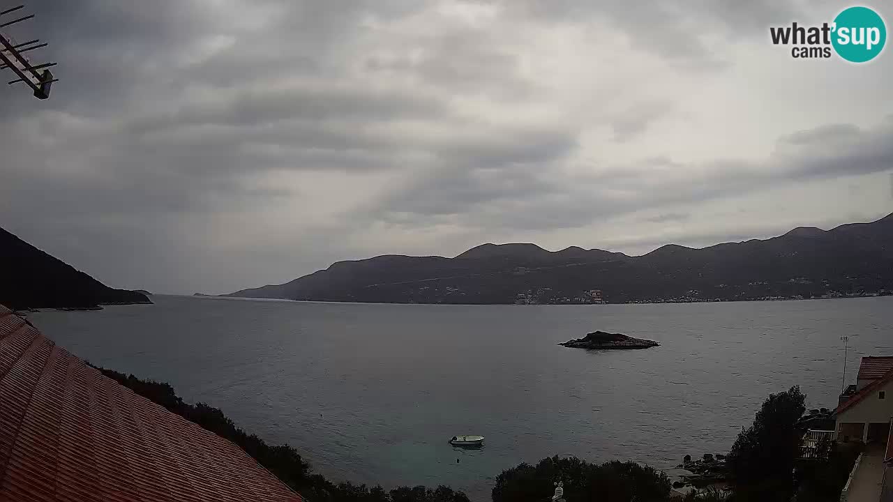 Korčula webcam en direct – Tri Žala Pelješac