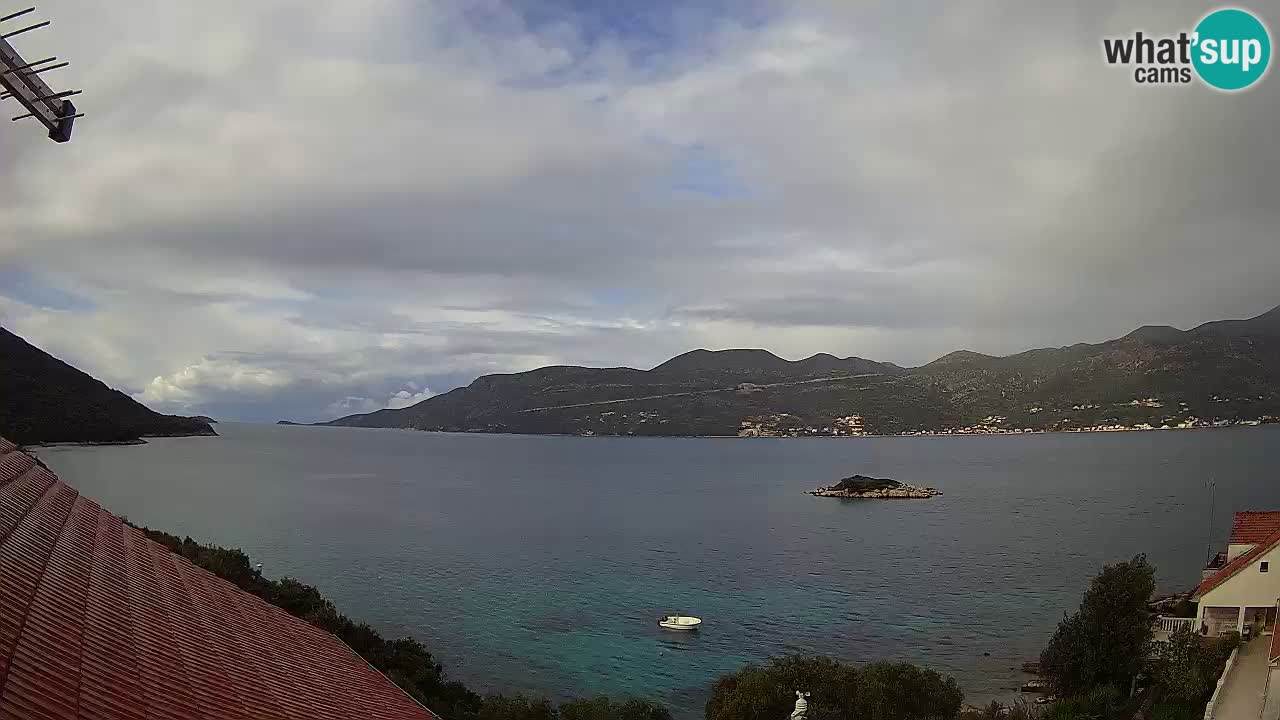 Live-Webcam Korčula Tri Žala – Pelješac