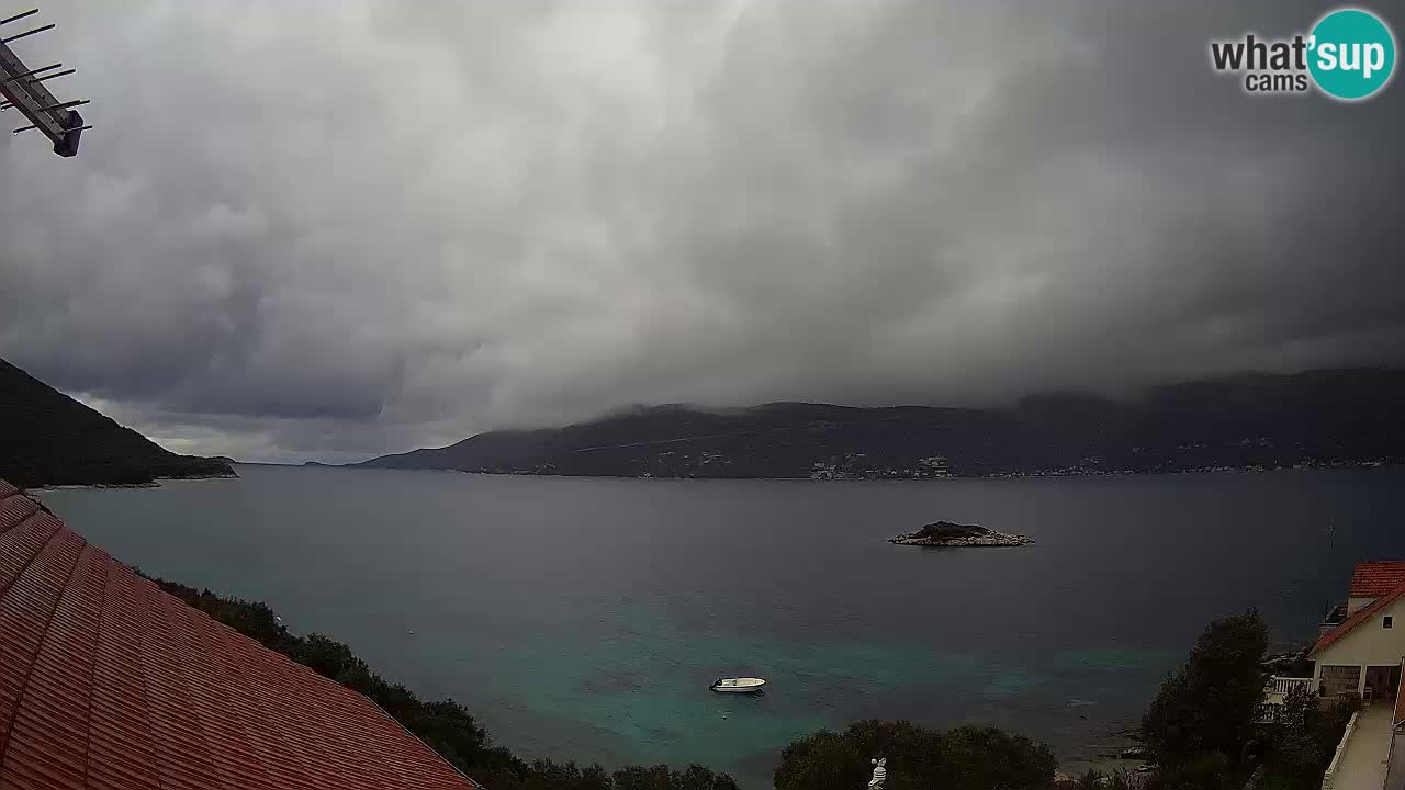 Live Korčula webcam – Tri Žala